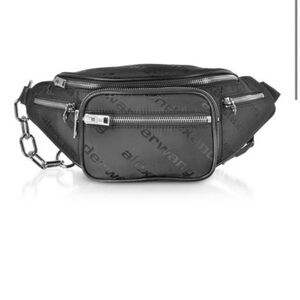 ALEXANDER WANG ATTICA SOFT FANNY PACK WITH AW LOGO
